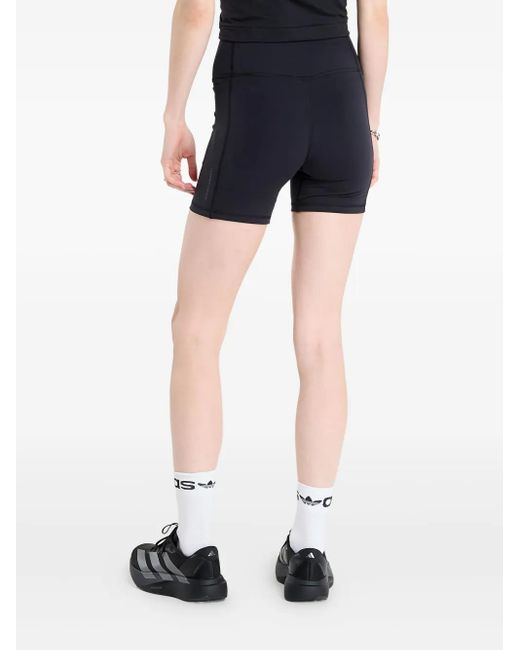 Under Armour Blue High-Waisted Bull Logo Shorts