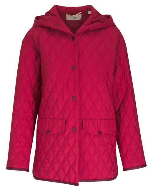 Giacca Trapuntata di Agnona in Red
