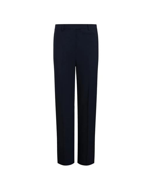 12 STOREEZ Blue Hampshire Wool Trousers