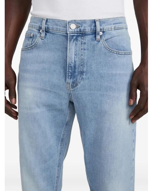 FRAME Blue Five-Pocket Jeans for men