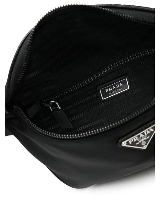 Marsupio Re-Nylon Slim di Prada in Black da Uomo