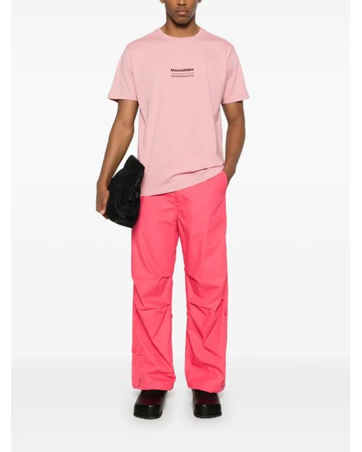 Maharishi Pink 1453 Less Dangerous T-Shirt for men