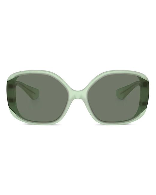Alain Mikli Green Oversized-Frame Sunglasses