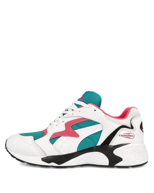 PUMA White Prevail Sneakers for men