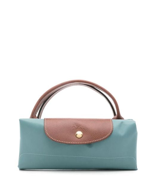 Longchamp Blue Le Pliage L Tote Bag