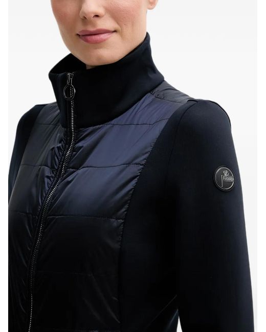Fusalp Blue Veste Linn À Empiècements Matelassés