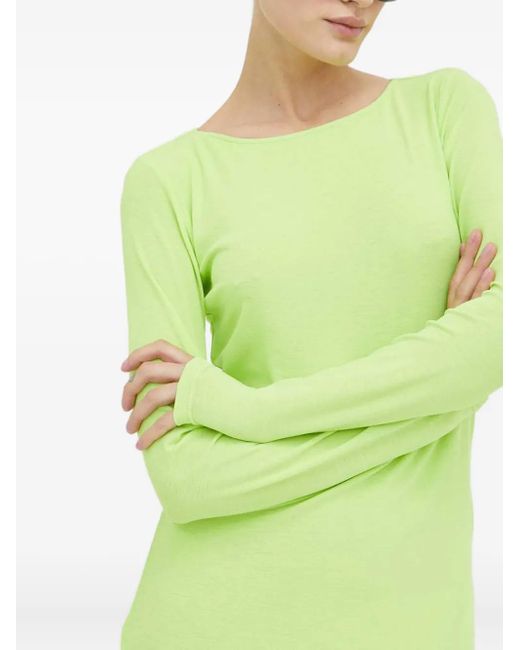 Résumé Green Side Cutout Dress