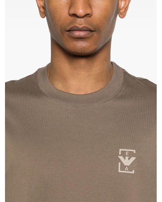 Emporio Armani T-Shirt mit Logo-Print in Multicolor für Herren