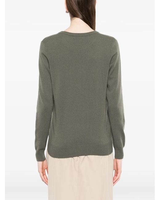 N.Peal Cashmere Green Evie Jumper
