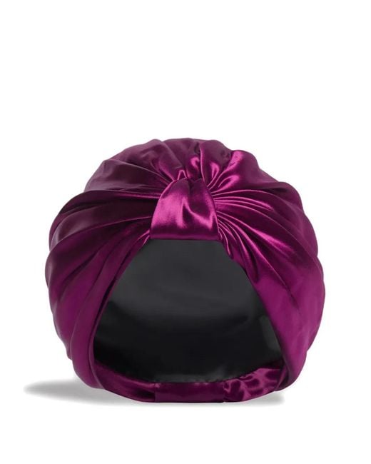Cappello Con Logo di Alberta Ferretti in Purple