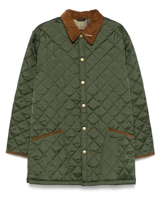 Barbour Green Liddesdale Down Jacket for men