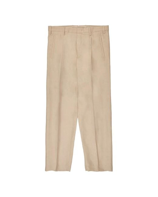 Slowear Natural Seamless Trousers for men