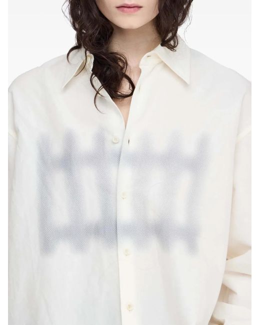 J.W. Anderson プリント シャツ White