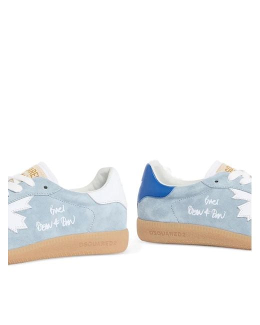 Sneakers Rebels di DSquared² in Blue
