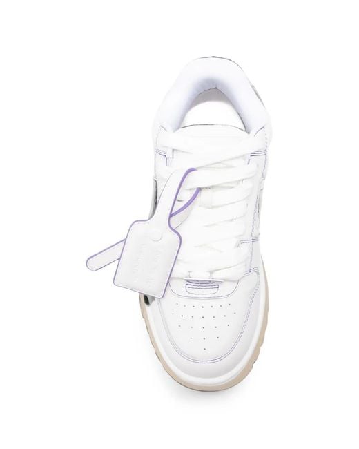 Off-White c/o Virgil Abloh White Out Of Office Chunky Lace-Up Sneakers for men