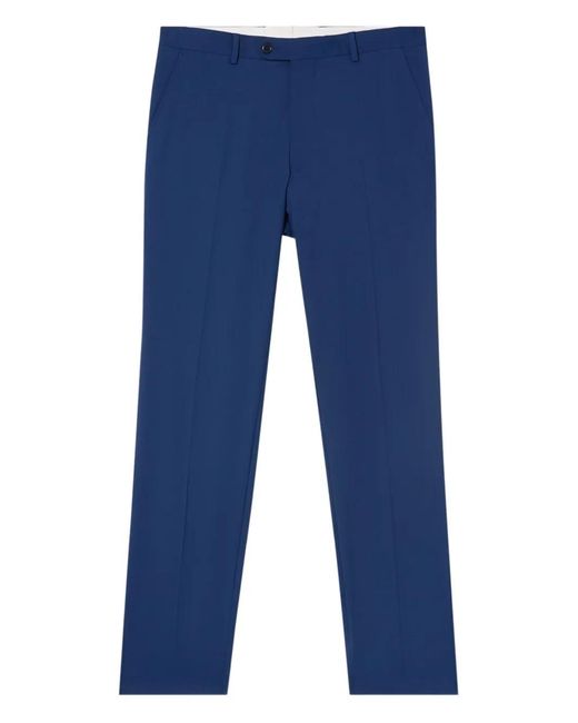 Brooks Brothers Blue Virgin-Wool Trousers for men