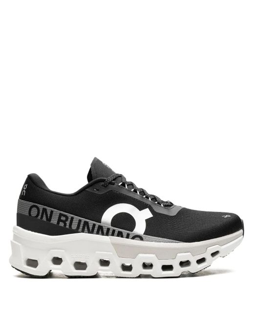 On Shoes Black Cloud Monster 2 Sneakers for men