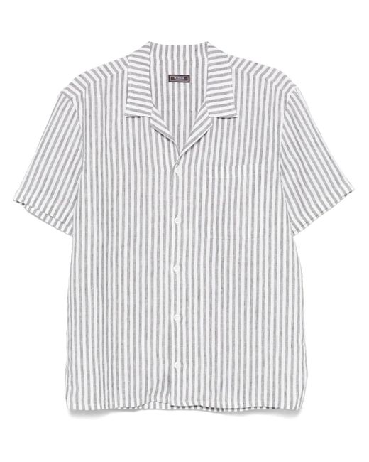 Peserico White Striped Shirt for men