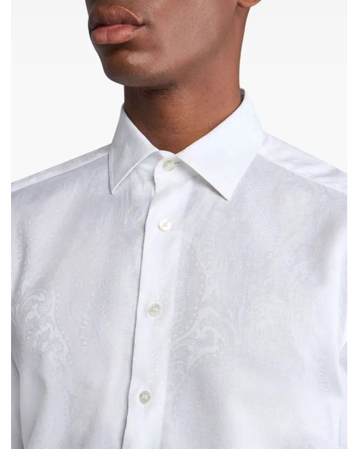 メンズ Etro Roma シャツ White