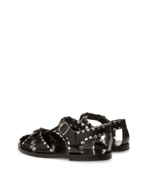 Bally Black Salis Sandals