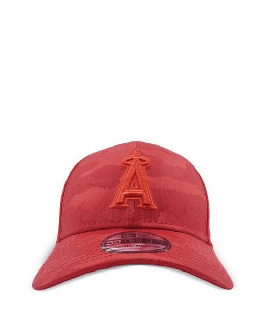 KTZ Red 39Thirty Los Angeles Angels Baseball Cap for men