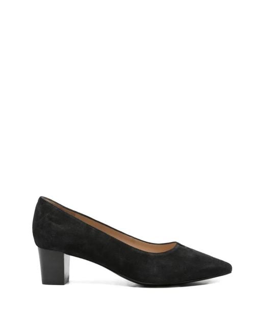 Peter Kaiser Black Pointed-Toe Pumps