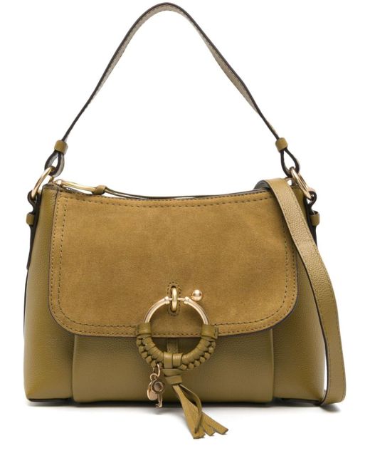 See By Chloé Natural Small Joan Leather Crossbody Bag - Women's - Cotton/leather
