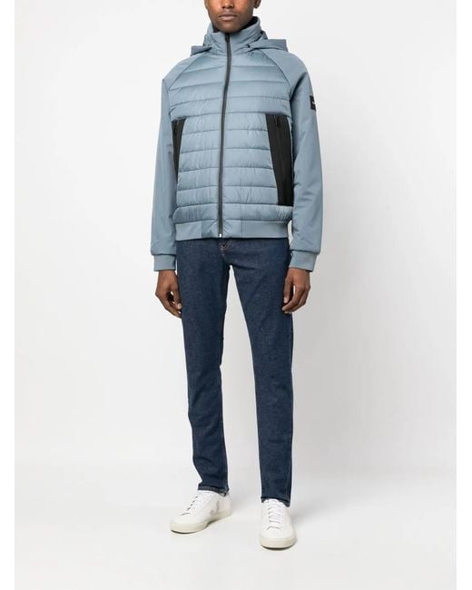 Calvin Klein Blue Essential Padded Jacket for men