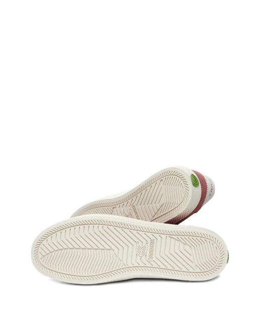 Baskets En Daim Et Cuir CARIUMA en coloris Red