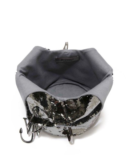 Mini sac à sequin J.W. Anderson en coloris Black