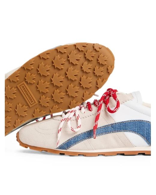 DSquared² Pink Dc-642 Sneakers