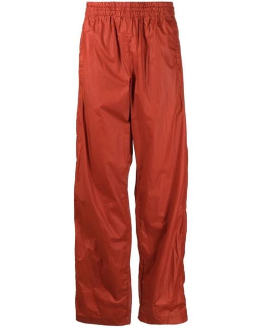 Isabel Marant Red Pantalon De Jogging À Poches Cargo for men