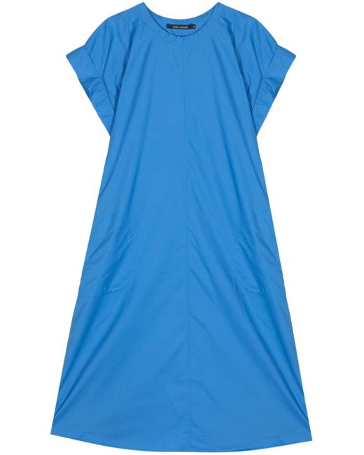 Sofie D'Hoore Blue Cotton T-shirt Dress