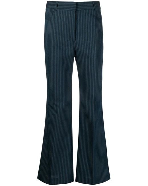 Stella McCartney Flared Broek in het Blue