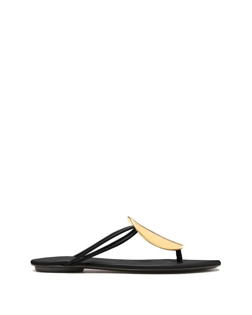Proenza Schouler Black Uma Hardware Sandals