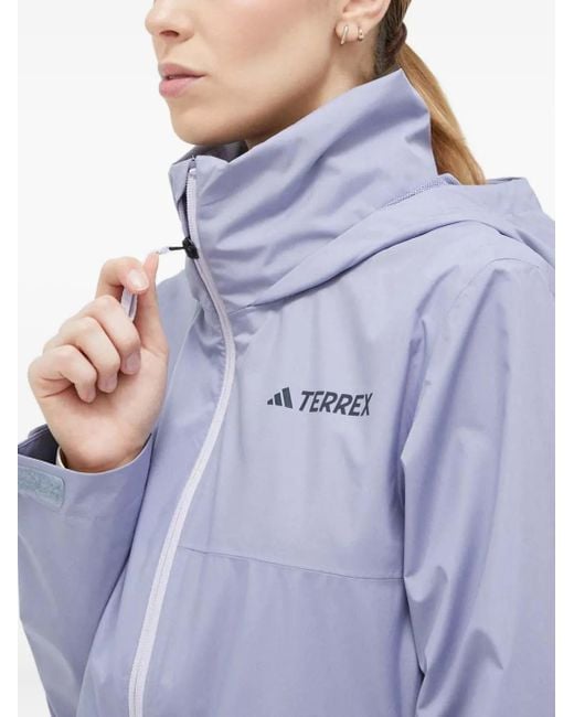Adidas Terrex Multi 2l Jacket Blue