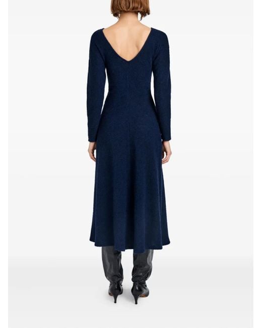 Proenza Schouler Blue Sai Jerseykleid