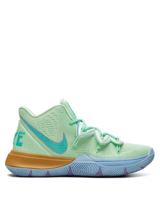 Nike Green Kyrie 5 "Squidward" Sneakers