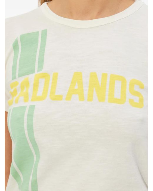 Maison Margiela White Graphic-Print T-Shirt