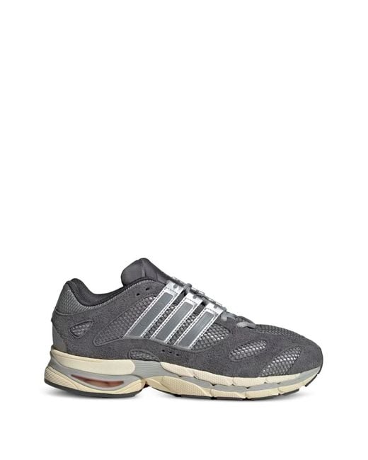 Adidas Gray Adistar Mld Mesh-Panelled Sneakers for men