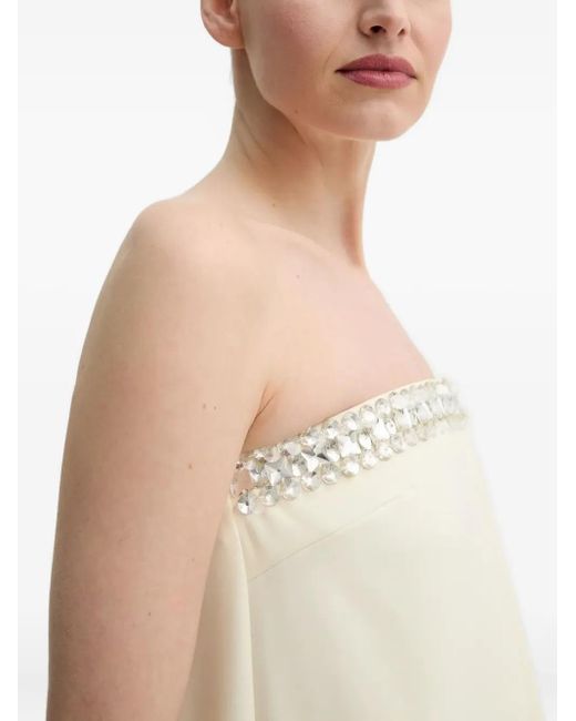 Isabelle Blanche White Embellished Blouse