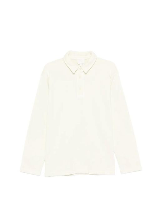 A.P.C. White Polo Shirt