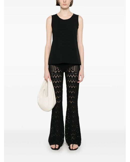 Max Mara Black Erbert Tank Top