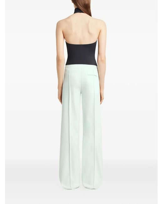 Courreges White Zip-Pocket Track Pants