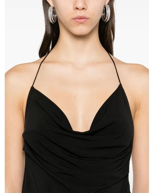 Coperni Boa Mini-Jurk in het Black