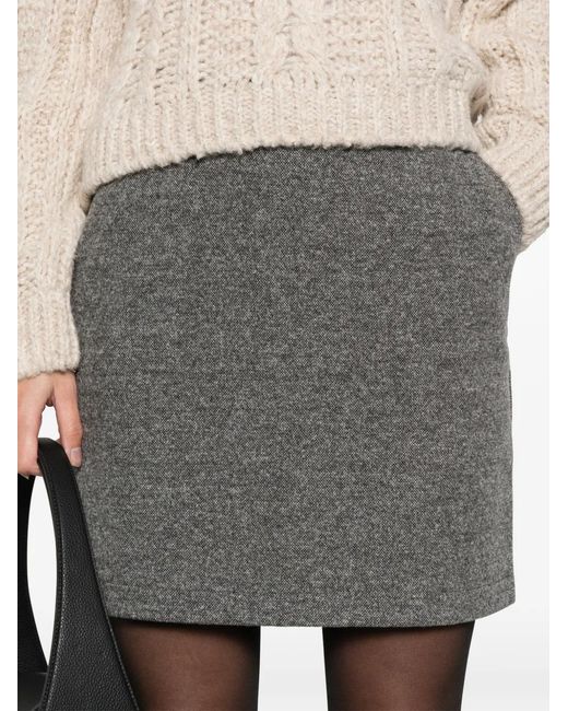 Marc O' Polo White Cotton Mini Skirt