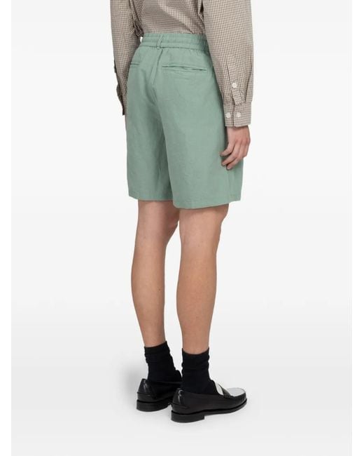 Minimum Green Atlas Drawstring Shorts for men