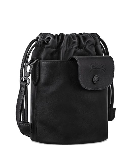 Longchamp Black Mini Le Pliage Xtra Bucket Bag