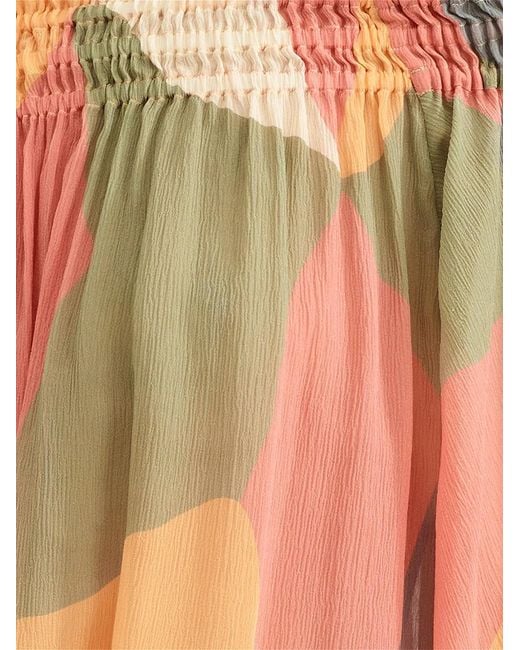 Eres White Highlight Midi Skirt