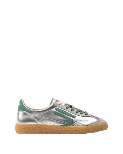 PURAAI Xs Metallic-Effect Sneakers